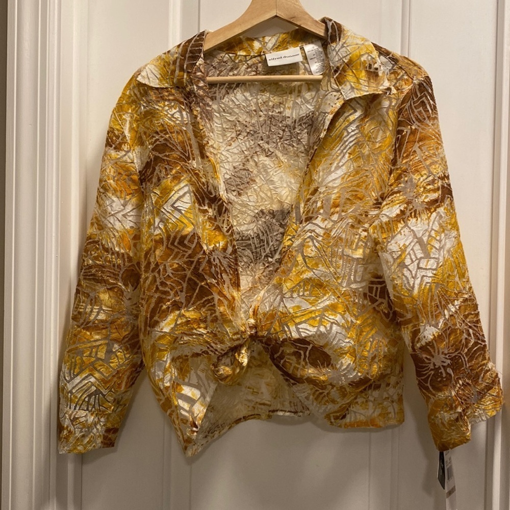 NWT Alfred Dunner African Queen cover up size 12